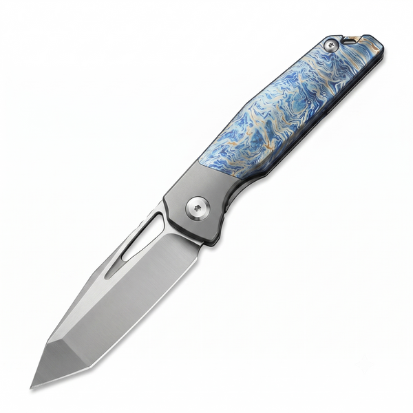 PioneerEDC Outdoor M390 Titanium Folding Knife
