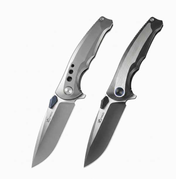 Cross-border M390 titanium alloy folding knife