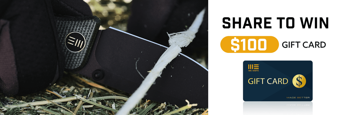 Share to Win a $100 Gift Card! 🎉 - We Knife